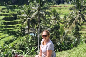 Ubud Monkey Forest, Rice Terrace, Swing, Temple & Waterfall