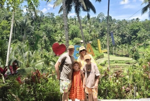 Ubud Monkey Forest, Rice Terrace, Swing, Temple & Waterfall