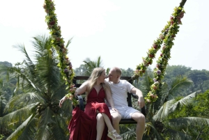 Ubud Monkey Forest, Rice Terrace, Swing, Temple & Waterfall
