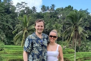 Ubud Monkey Forest, Rice Terrace, Swing, Temple & Waterfall