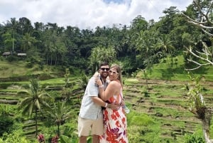 Ubud Monkey Forest, Rice Terrace, Swing, Temple & Waterfall