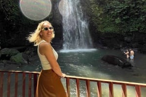 Ubud: Monkey Forest, risterrasser, vattentempel, vattenfall