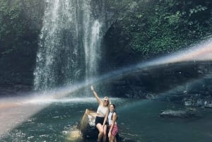 Ubud: Monkey Forest, risterrasser, vattentempel, vattenfall