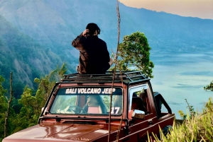 Ubud: Mount Batur Caldera Jeep Adventure