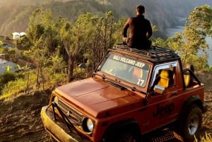 Ubud: Mount Batur Caldera Jeep Adventure