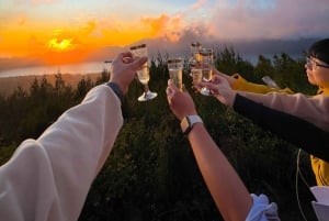 Ubud: Mount Batur Caldera Jeep Adventure