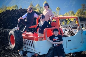 Ubud: Mount Batur Caldera Jeep Adventure