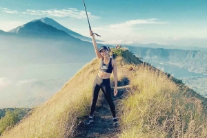 Ubud: Mount Batur Sunrise Trekking & Natural Hot Spring