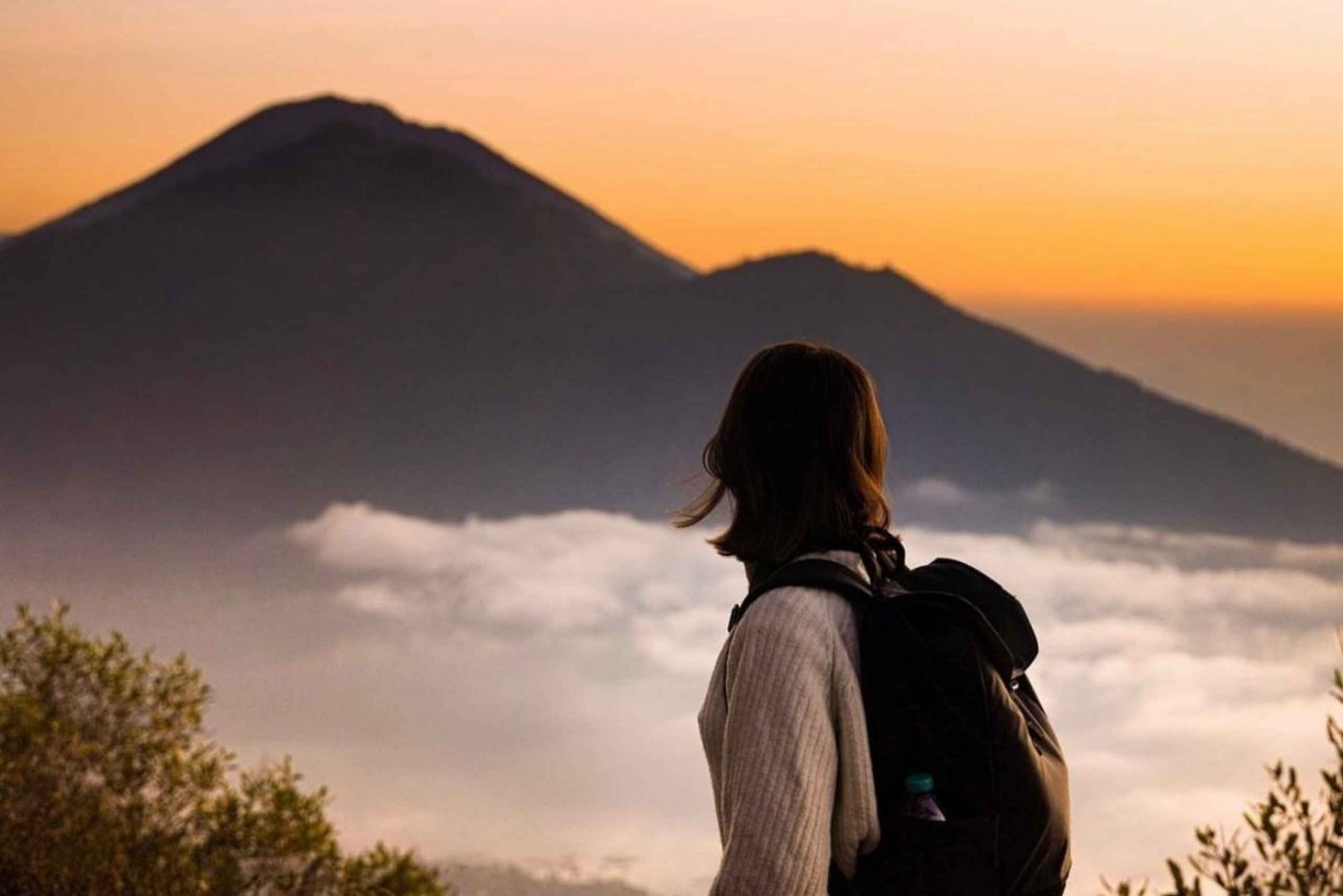 Ubud : Mount Batur Trekking with Breakfast & Hot Spring