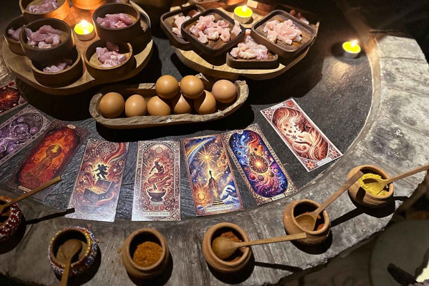 Ubud : dîner mystique Oracle of Spice à Bali