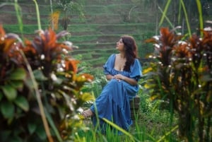 Ubud: Photography Private Tour Rice Terrace Waterfall Swing