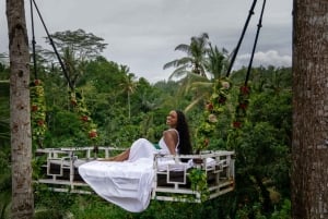 Ubud: Photography Private Tour Rice Terrace Waterfall Swing
