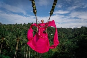 Ubud: Photography Private Tour Rice Terrace Waterfall Swing