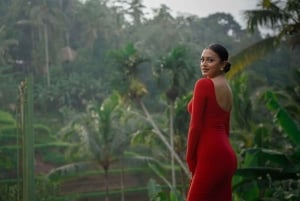 Ubud: Photography Private Tour Rice Terrace Waterfall Swing