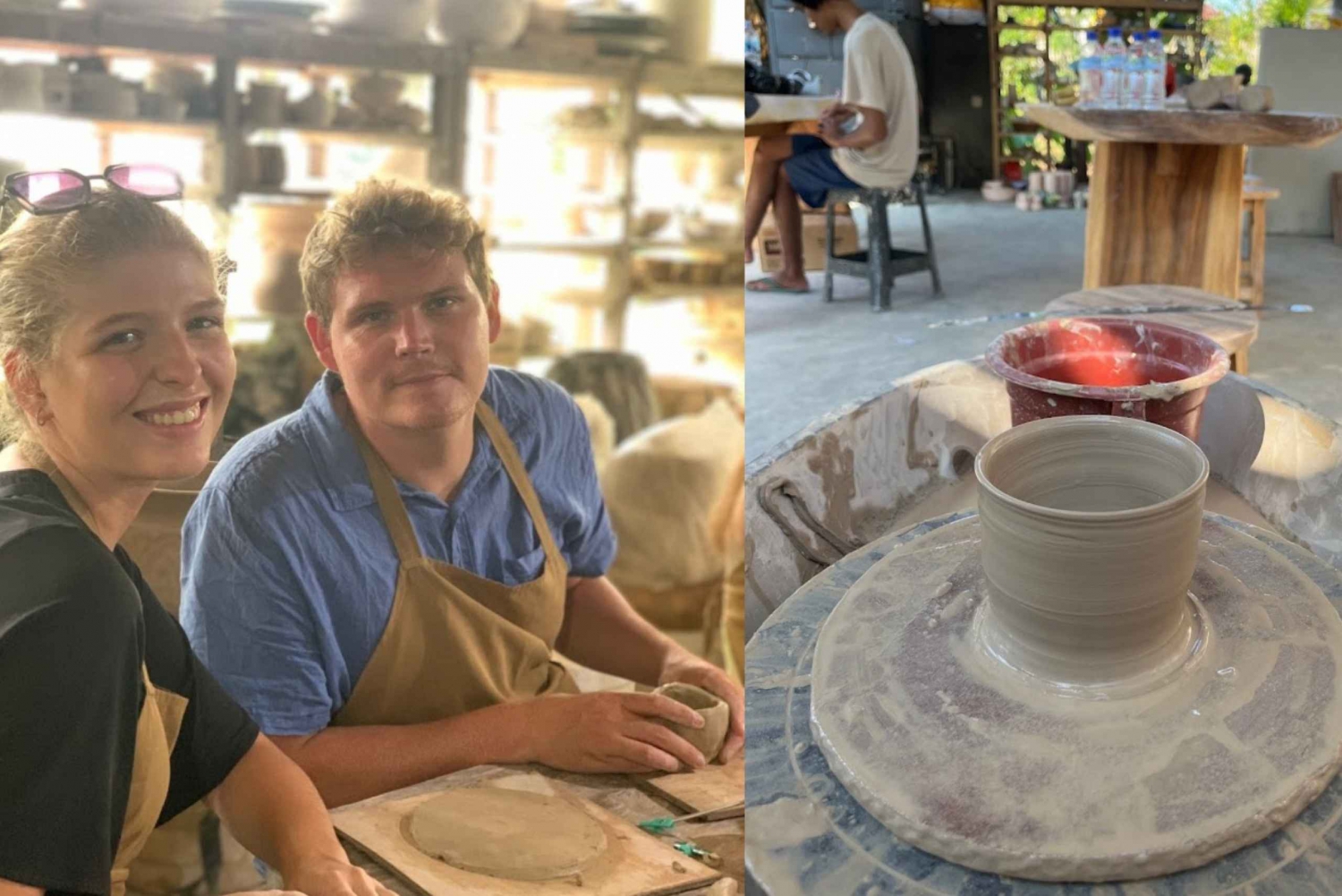 Ubud: Pottery Ceramic Class with 2kg Clay