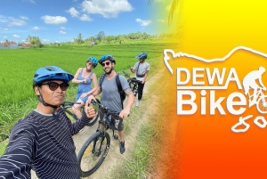 Ubud : PRIVATE Bike Tour inside Rice Field Ubud Countryside