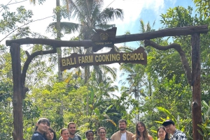 Ubud: Private Cooking Class with Market & Organic Farm Visit