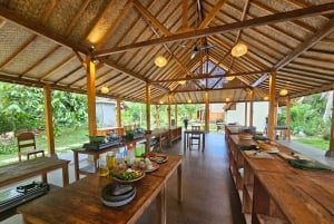 Ubud: aula de culinária privada com visita ao mercado e à quinta orgânica