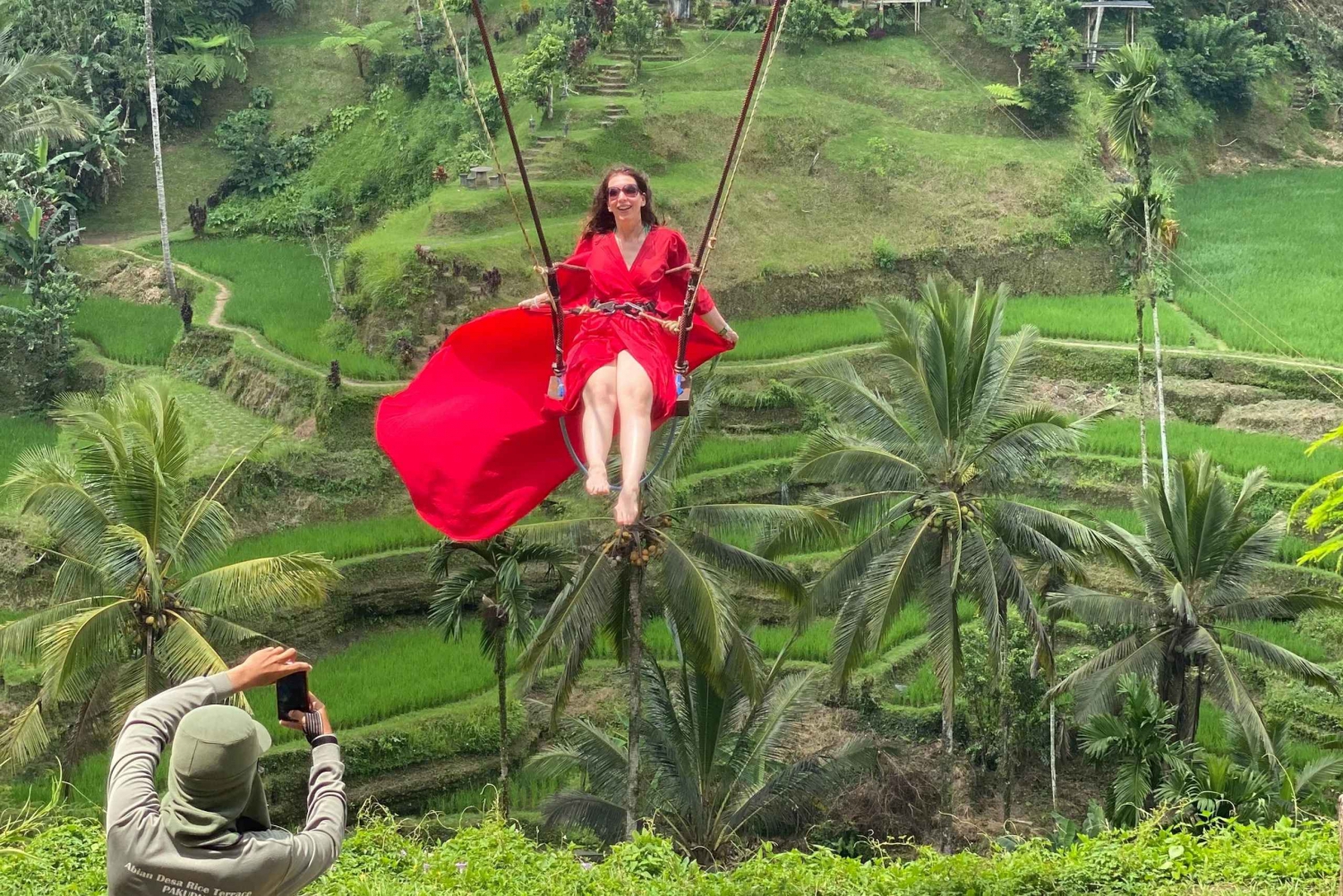 Ubud Private Day Trip : Best Waterfall, Rice Terrace, Temple