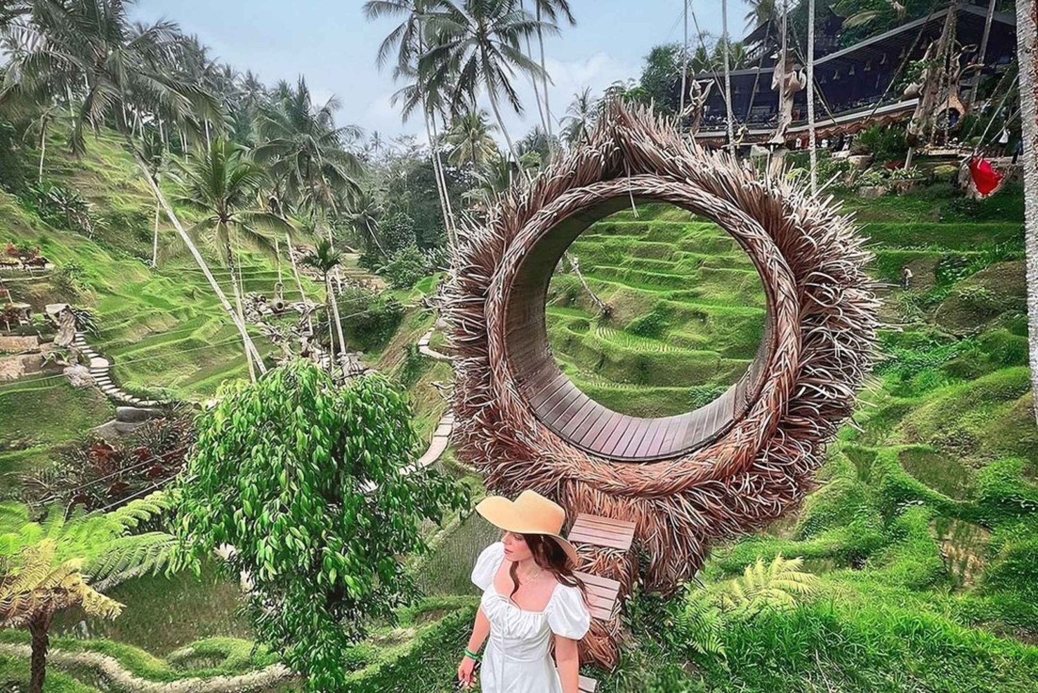 Ubud: Private Scenic Waterfalls and Rice Terraces Tour