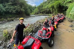 ubud : private tour,atv,rice terrace,waterfalls