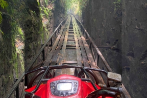Ubud: Quad ATV Waterfalls & Barong Caves