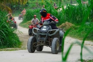 Wycieczka quadem po Ubud z wodospadem, długim tunelem i lunchem
