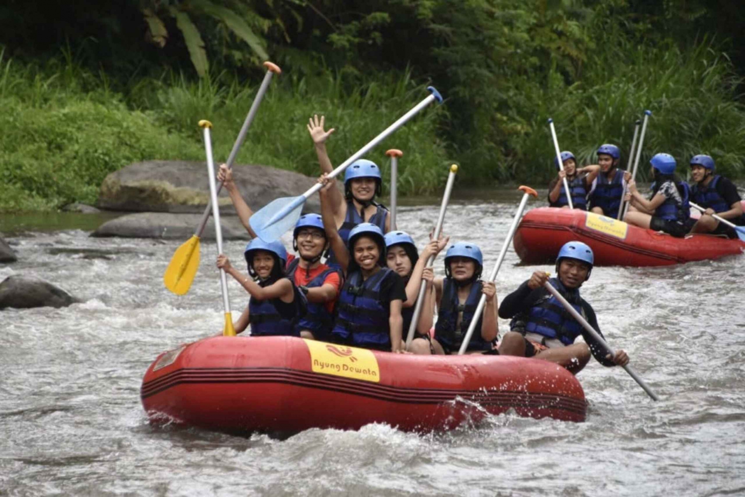Ubud Rafting with Monkey Forest included Lunch and Transfer