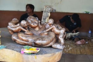 Ubud: terrazza di riso, cascata e grotta dell'elefante