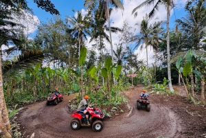 Ubud: River Cave Tubing Adventure & Gorilla ATV Quad Bike