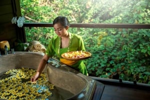Ubud: Spabehandeling aan de rivier in de buurt van Bali Zoo