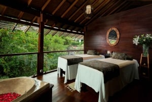 Ubud : soin spa au bord de la rivière près du zoo de Bali