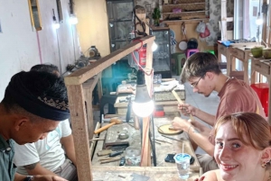 Ubud: Laboratorio di creazione di classi d'argento con 7 g di argento