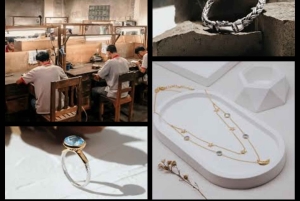 Ubud: Sølvsmedekursus og kaffesmagning med afhentning