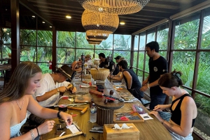 Ubud: Silver Jewelry Making Class with Pool Access
