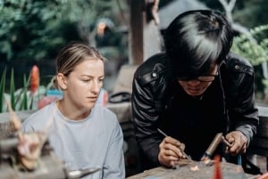 Ubud: Silversmyckestillverkning, risterrasser och vattenfallstur