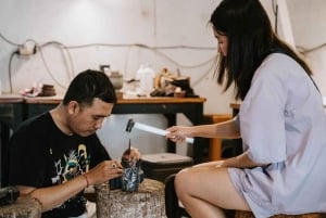 Ubud: Silversmyckestillverkning, risterrasser och vattenfallstur