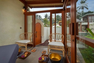 Ubud: tratamientos de spa con vistas a los arrozales en Svaha Spa Kelusa