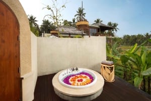 Ubud: tratamientos de spa con vistas a los arrozales en Svaha Spa Kelusa