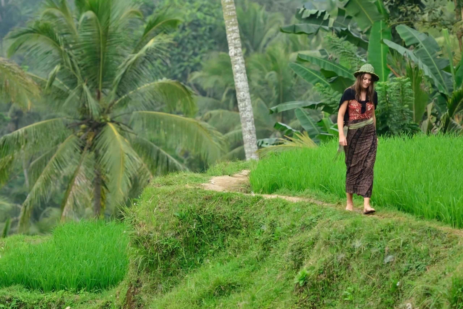 Ubud Swing, Coffee Plantation, Rice Terrace, and Waterfall in Bali