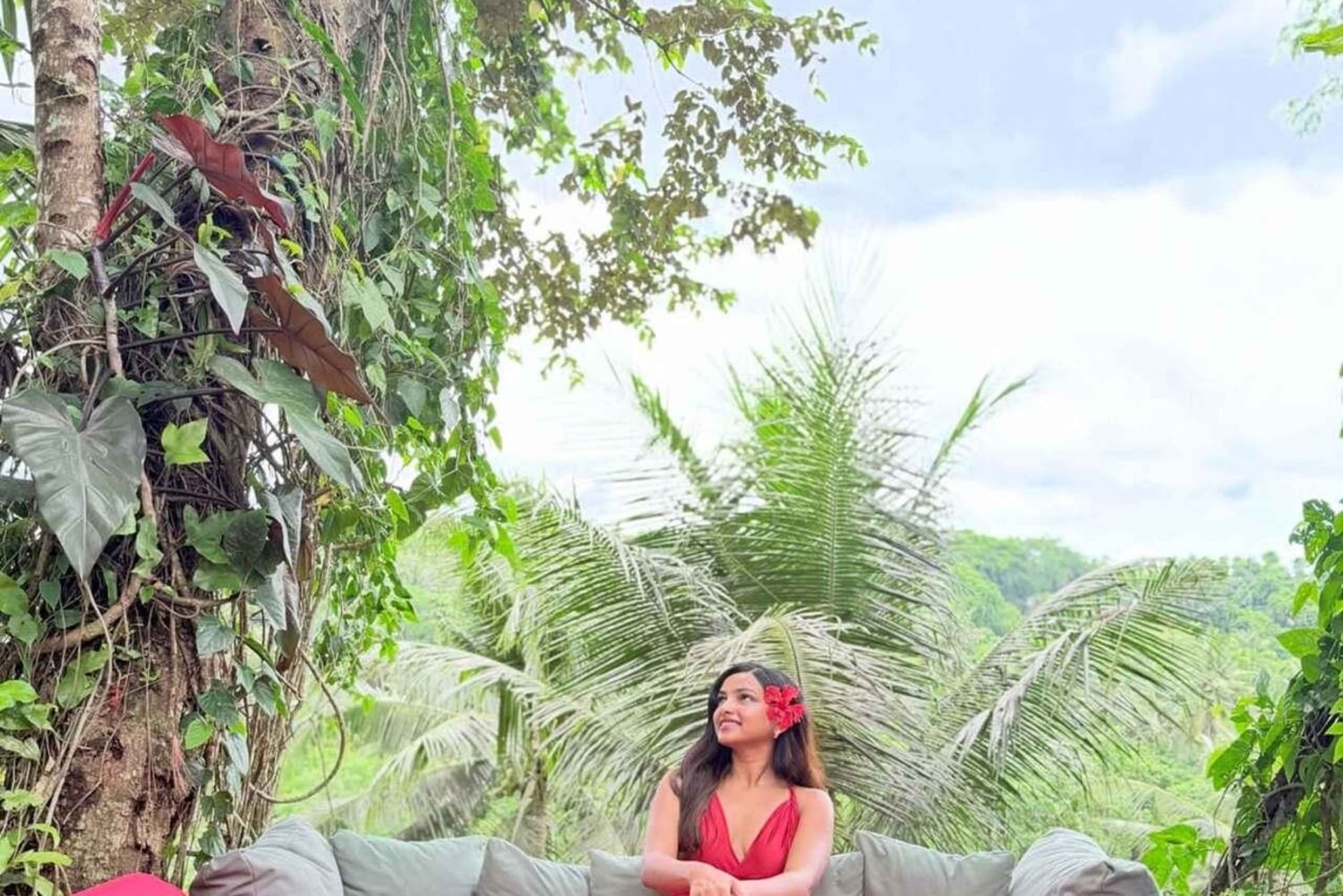 Ubud: Swing Heaven com almoço e boa vista