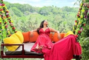 Ubud: Swing Heaven com almoço e boa vista