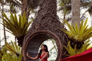 Ubud: Swing Heaven com almoço e boa vista