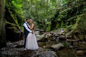 Ubud: Privétour met fotograaf Rijstterras Waterval Schommel