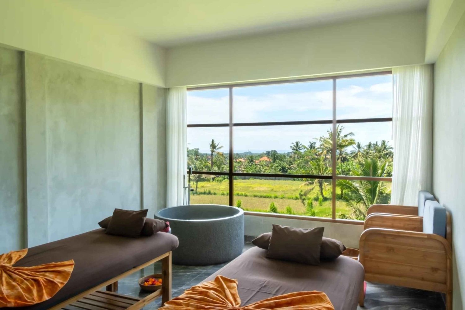 Ubud: Tejas Spa Emana Akatara Massage with Ricefield View