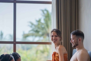 Ubud: masaje Emana Akatara en Tejas Spa con vistas a los arrozales