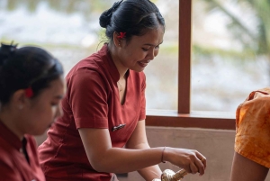 Ubud: masaje Emana Akatara en Tejas Spa con vistas a los arrozales