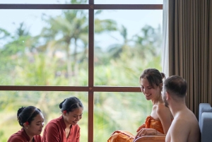 Ubud: masaje Emana Akatara en Tejas Spa con vistas a los arrozales