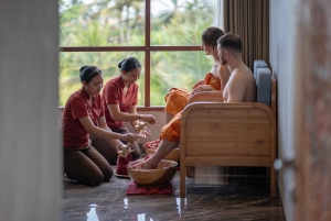 Ubud: masaje Emana Akatara en Tejas Spa con vistas a los arrozales