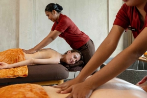 Ubud: masaje Emana Akatara en Tejas Spa con vistas a los arrozales